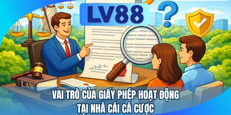 Vai trò của giấy phép hoạt động tại nhà cái cá cược